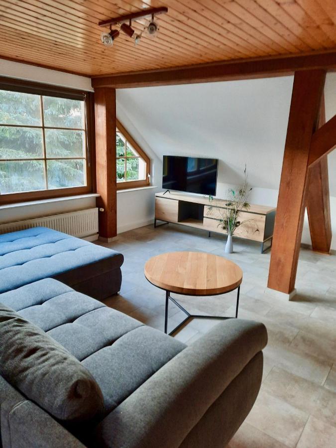 Ein Bett Im Kornfeld - Haus Morgensonne - Mit Innenpool Schonfeld  外观 照片