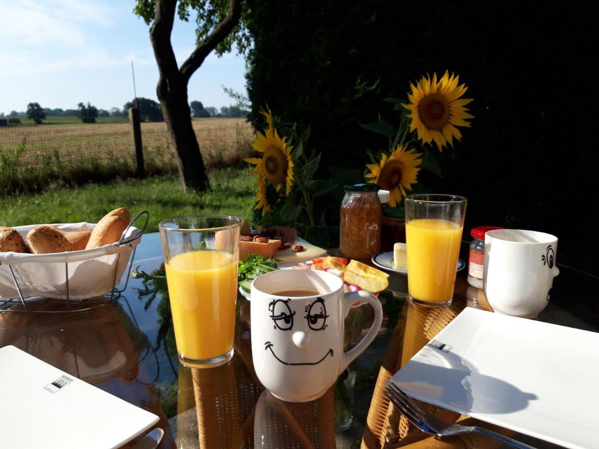 Ein Bett Im Kornfeld - Haus Morgensonne - Mit Innenpool Schonfeld  外观 照片